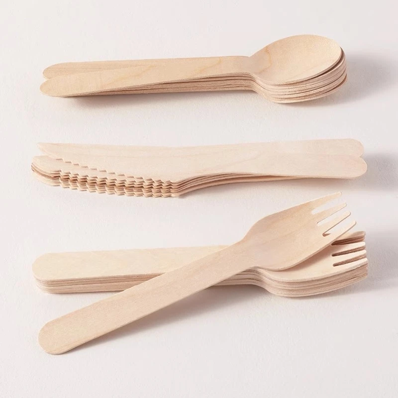 compostable wood cutlery